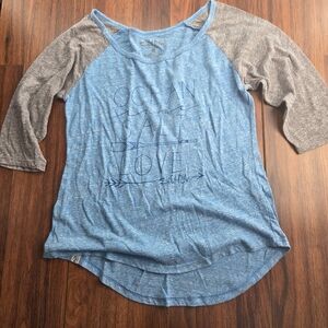 Salt Life Ragland Tee Blue / Gray Women's Small